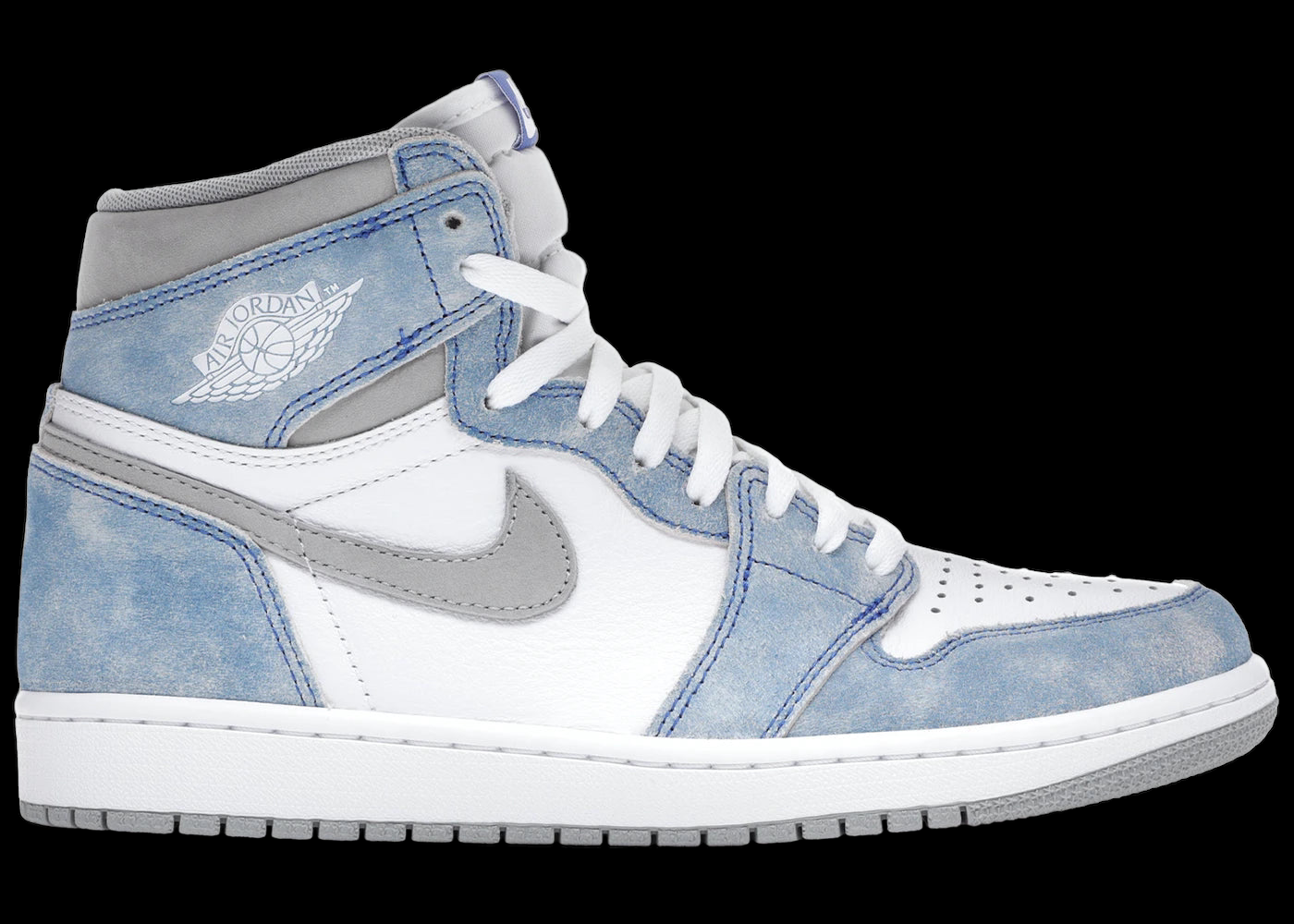 Jordan 1 Retro High OG Hyper Royal Grey Smoke 9M