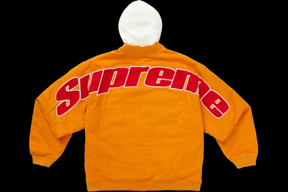 Supreme Orange Hooded Twill Varsity Jacket (Medium) – Fitted Elements