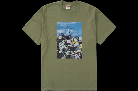 Supreme Light Olive Trash Tee (Large)