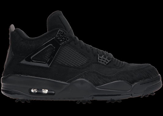 Jordan 4 Retro Golf Black Cat Pony Hair 10M