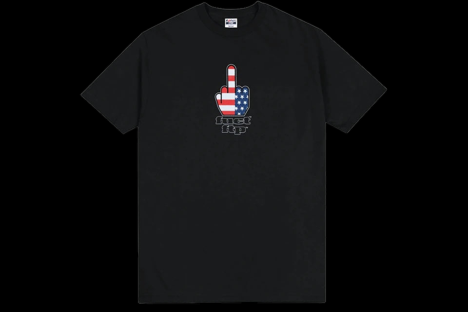 FTP x Fuct Black FTW Finger Tee (2X-Large)