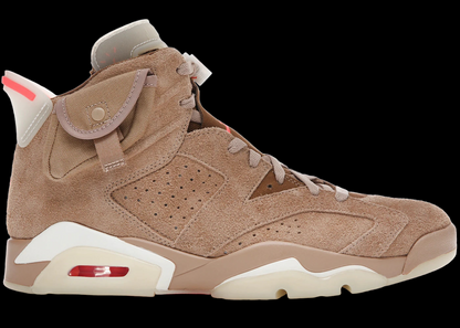 Jordan 6 Retro Travis Scott British Khaki 11.5M