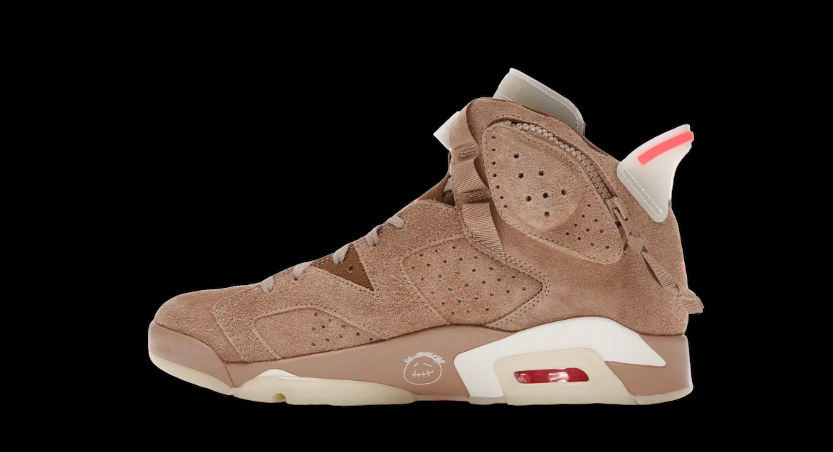 Jordan 6 Retro Travis Scott British Khaki 11.5M