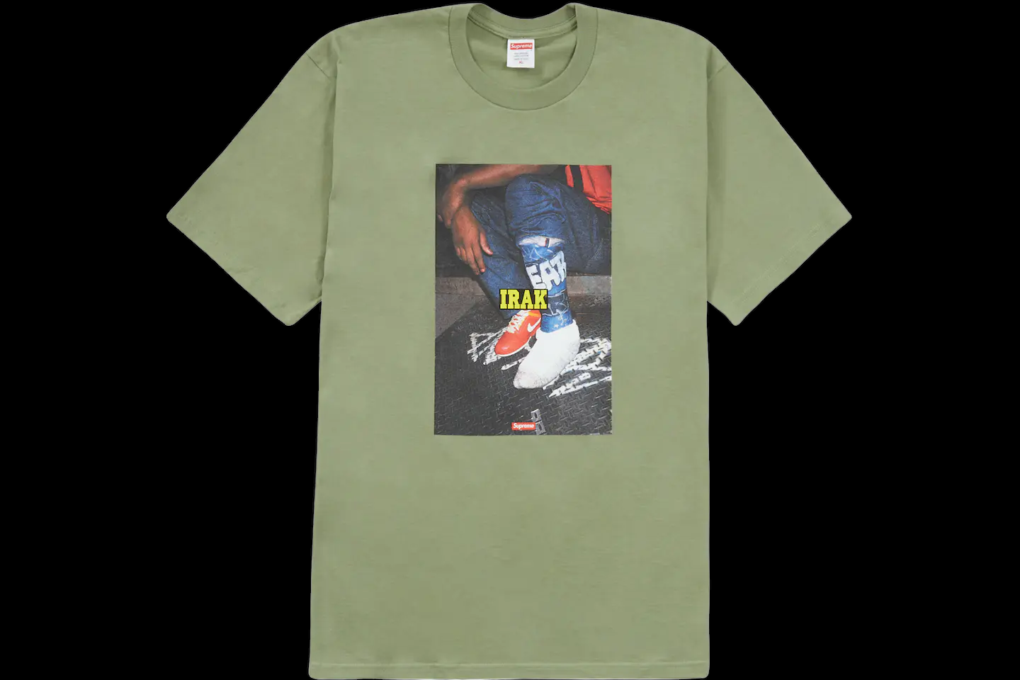 Supreme Green Irak Cast Tee (X-Large)