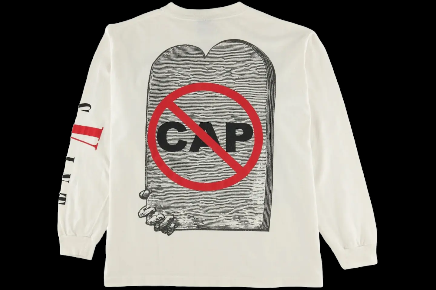 Saint Mxxxxxx x VLONE No Cap L/S Tee (Small) – Fitted Elements