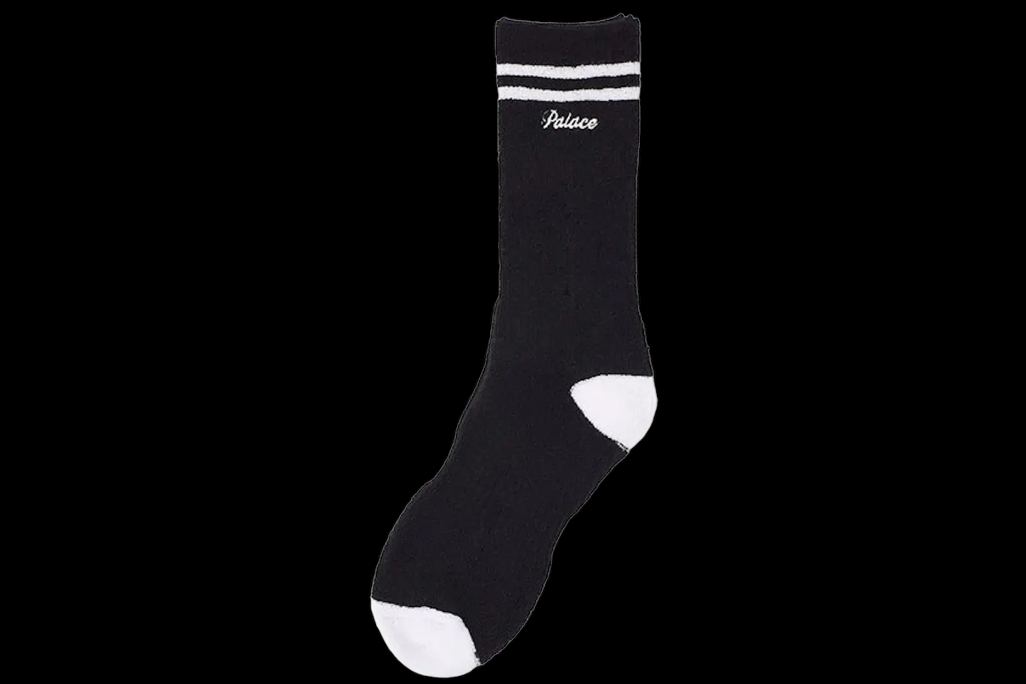 Palace Black Toweling Socks