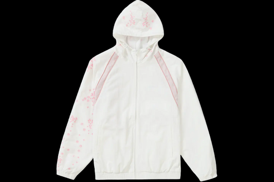 Supreme White AOI Glow-in-the-Dark Track Jacket (Large)