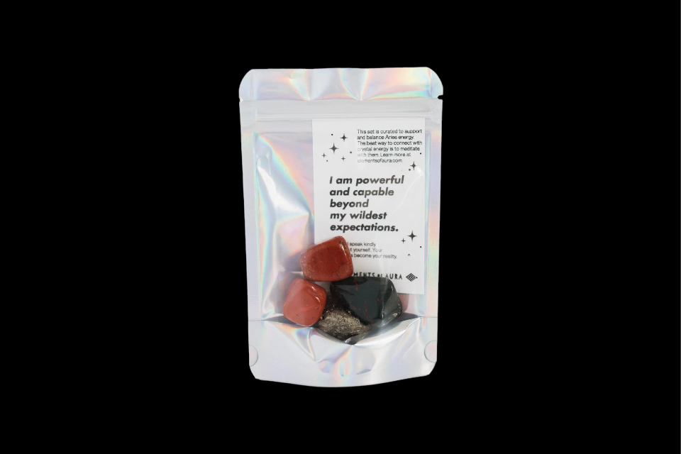 Fire Sign Zodiac Crystal Packs