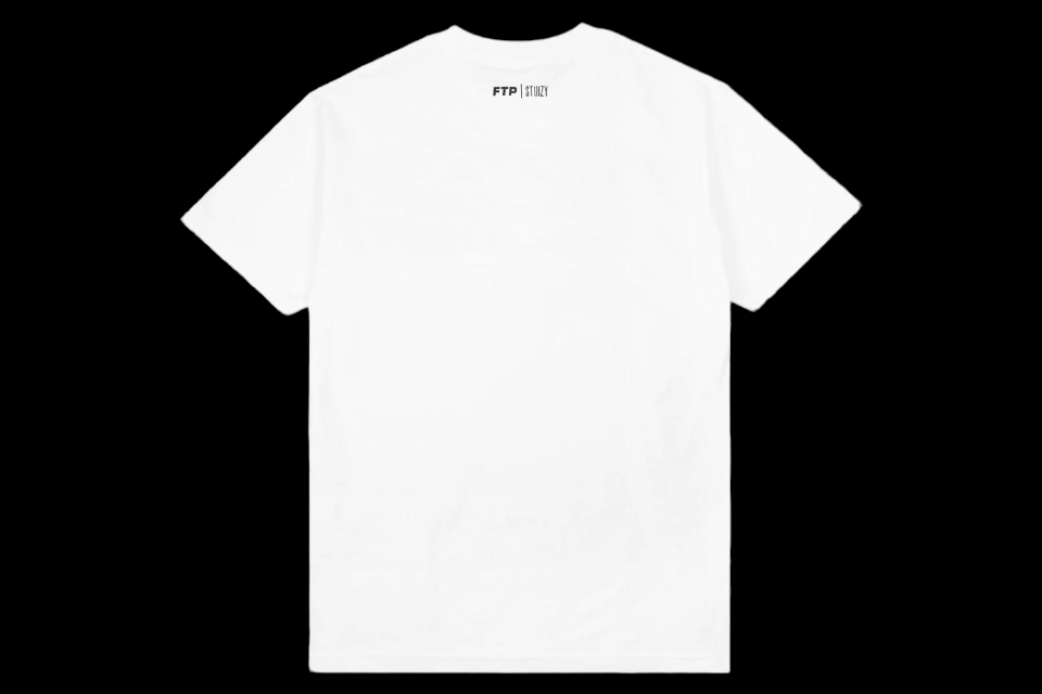 FTP x Stiiizy White Logo Tee (Small)