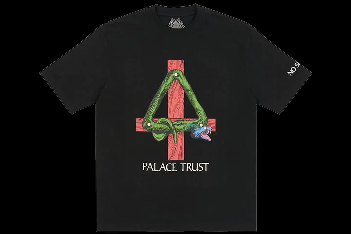 Palace Black Trust Tee (Small)