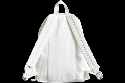 Supreme White Canvas Backpack