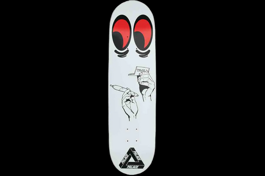 Palace White Pallergies Skate Deck