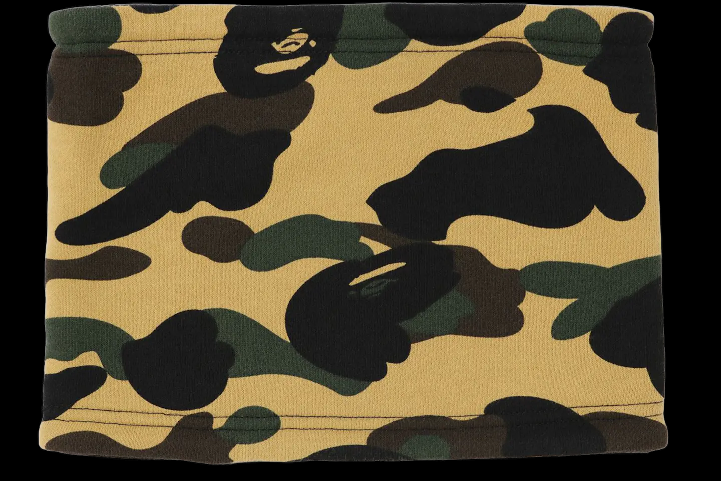 Bape Yellow Neck Warmer