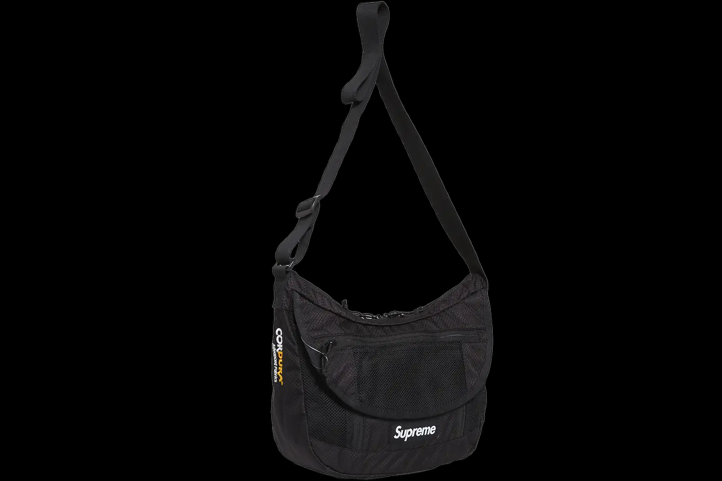 Supreme Black Small Messenger Bag