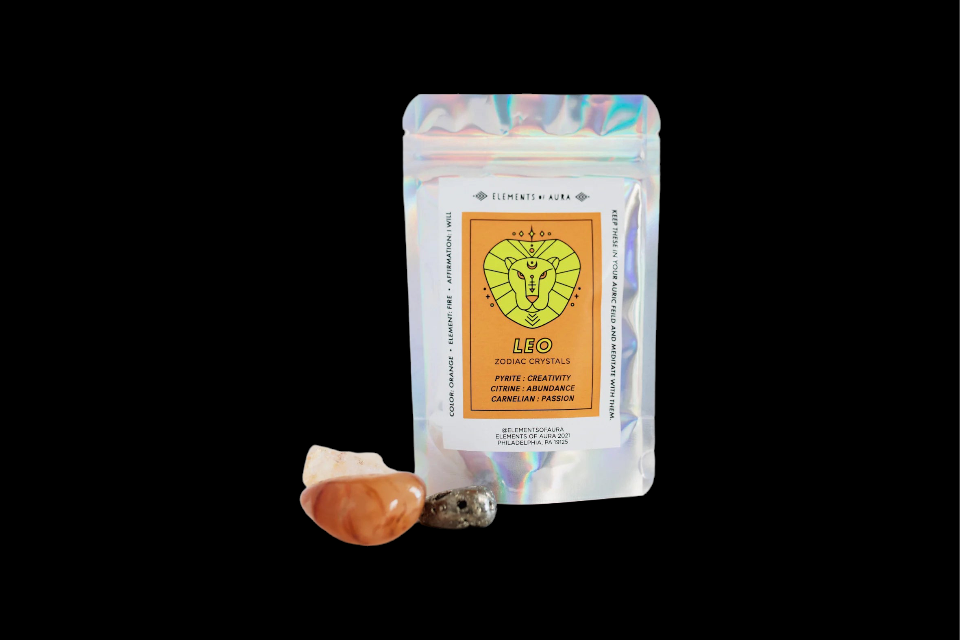 Fire Sign Zodiac Crystal Packs