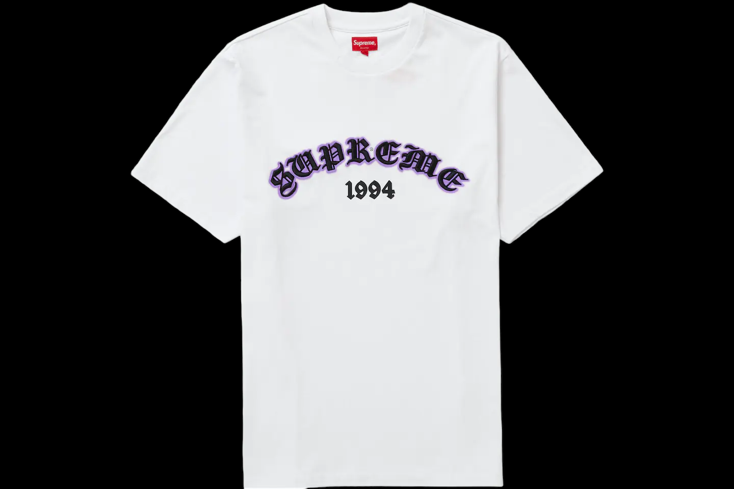 Supreme White Old English Glow Tee (2X-Large)