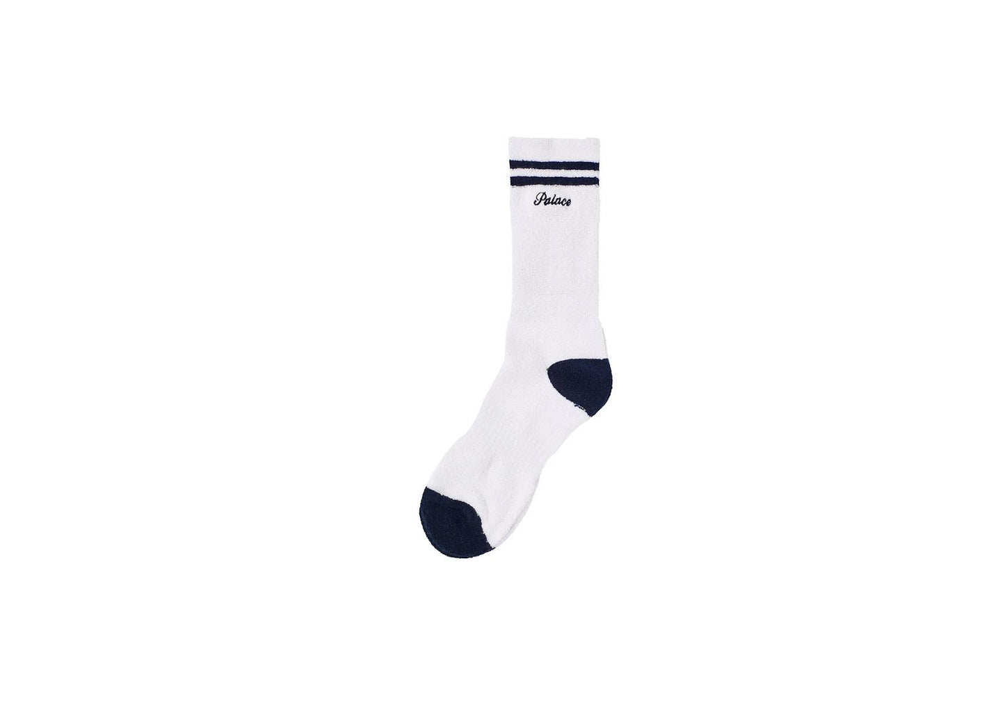 Palace White Toweling Socks