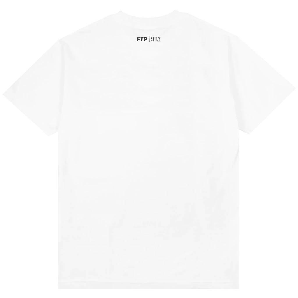 FTP x Stiiizy White Logo Tee (2X-Large)