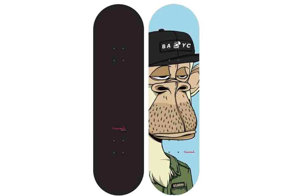 Diamond Supply Co x BAYC Military Ape Deck