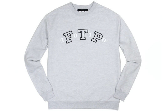 FTP Grey Established Crewneck (X-Large)