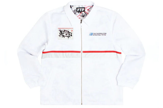 FTP White Postal Coast Jacket (Medium)