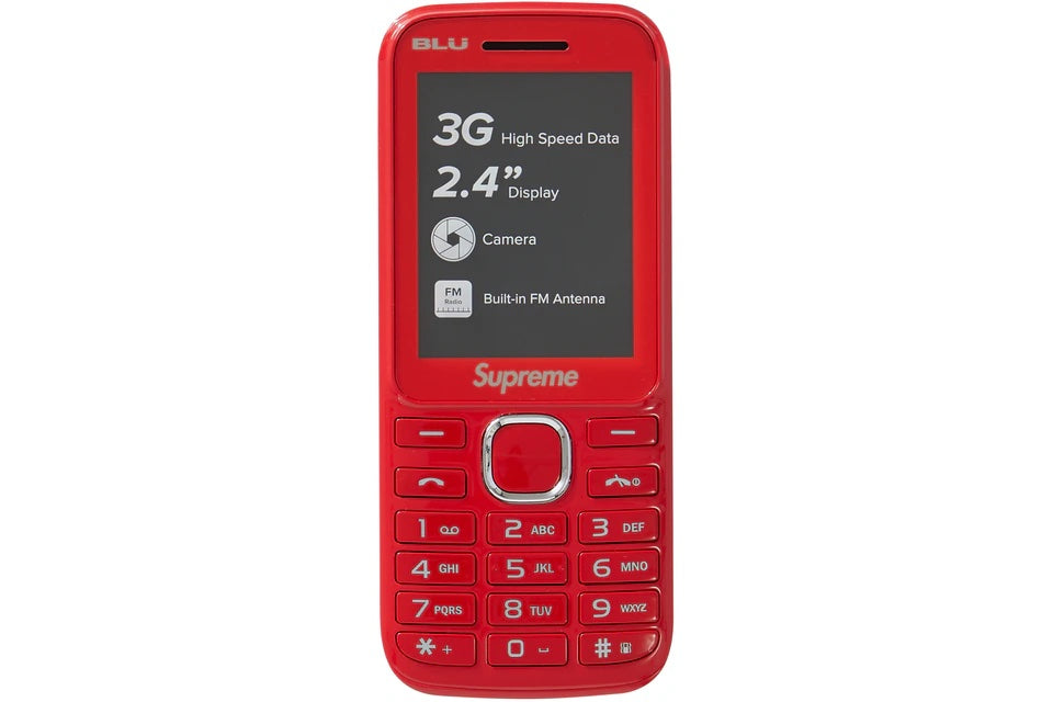 Sumpreme x Blu Red Burner Phone