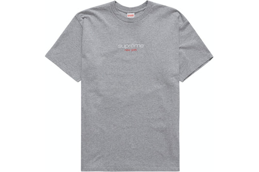 Supreme Grey Classic Logo Tee (Large)