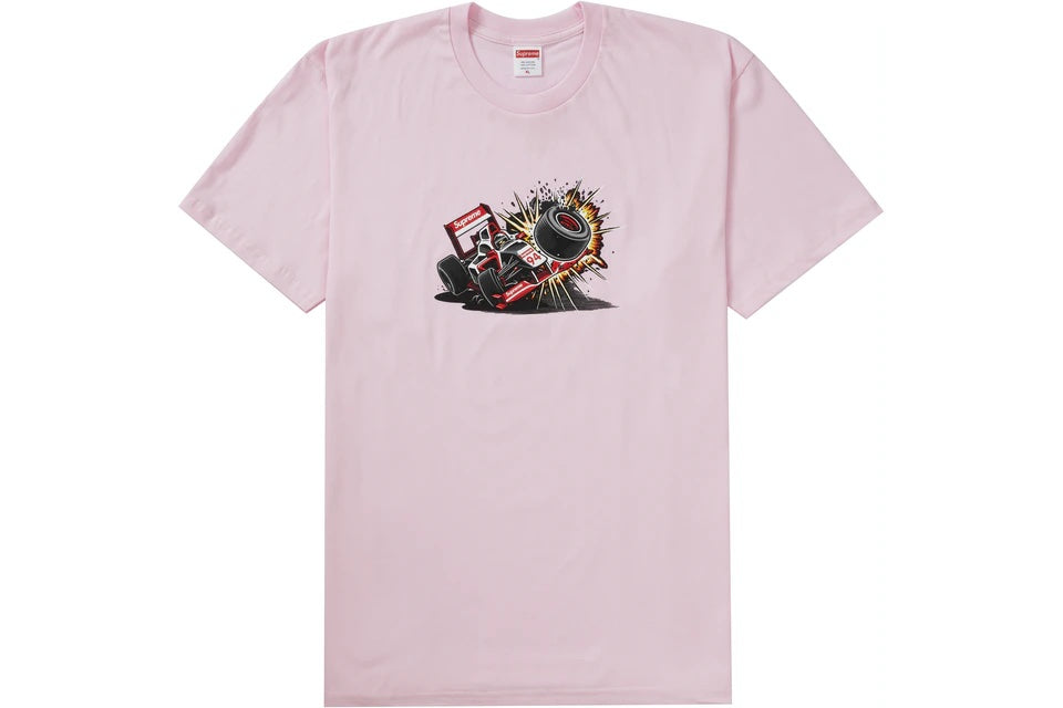 Supreme Light Pink Crash Tee (Large)