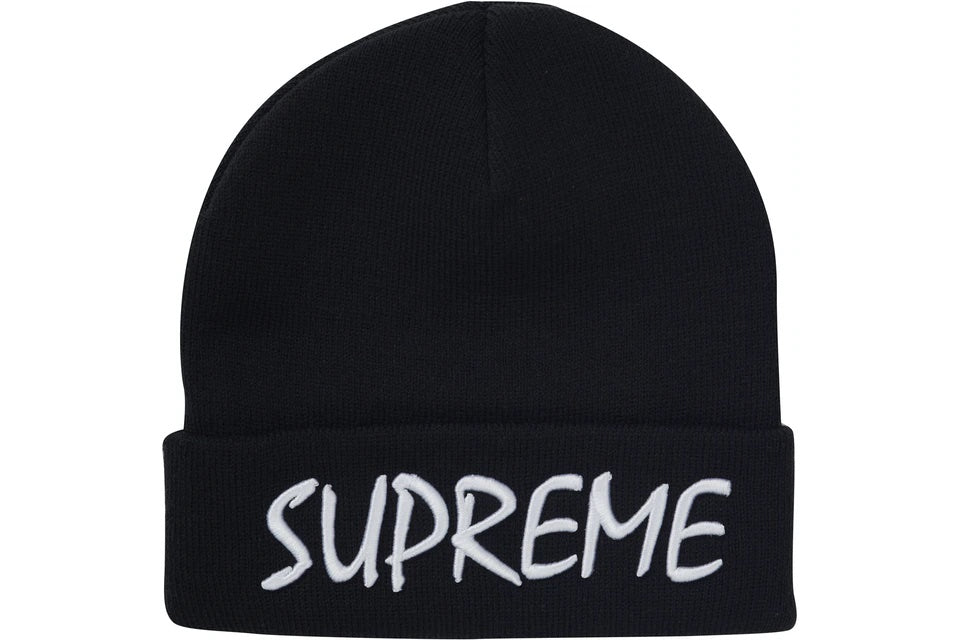 Supreme Black FTP Beanie