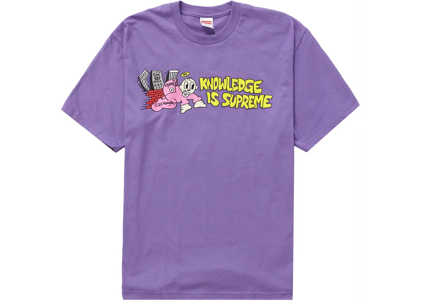 Supreme Purple Knowledge Tee (Medium)