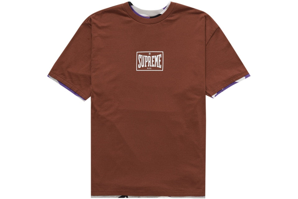 Supreme Brown Layered Tee (Medium)