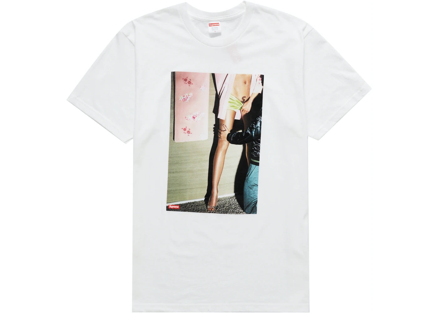 Supreme White Model Tee (Large)