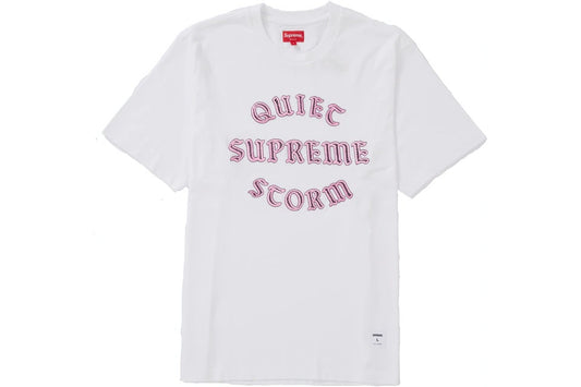 Supreme White Quiet Storm Shirt (Medium)