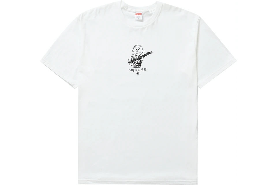 Supreme White Rocker Tee (Medium)