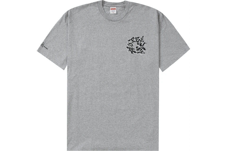 Supreme Grey Support Unit Tee (Large)