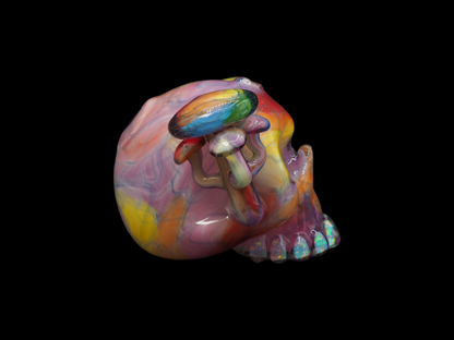 Carsten x Scomo Moanet Mushroom Scribble Skull