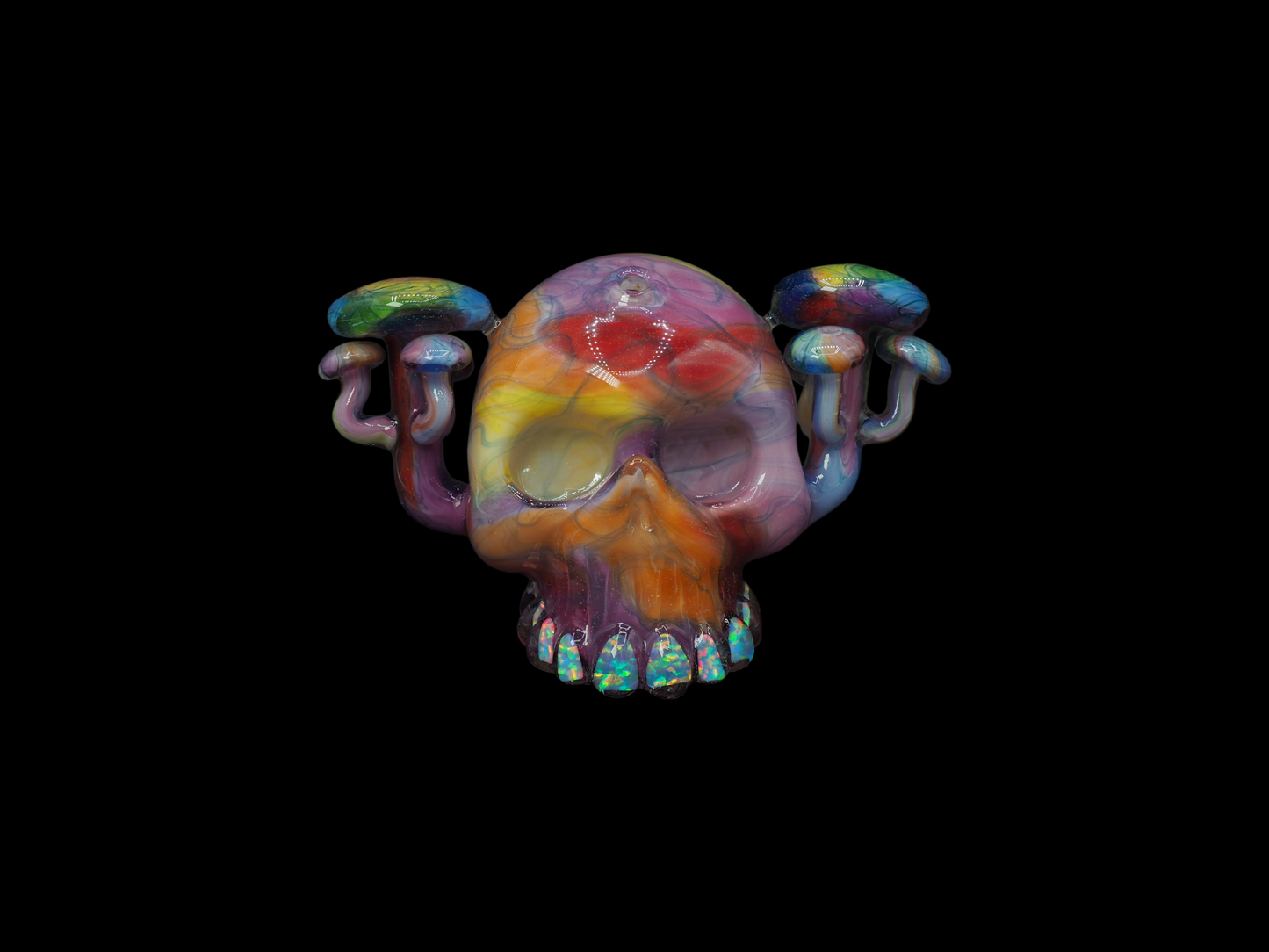 Carsten x Scomo Moanet Mushroom Scribble Skull