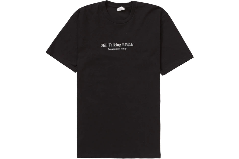 Supreme Black Still Talking Tee (2X-Large)