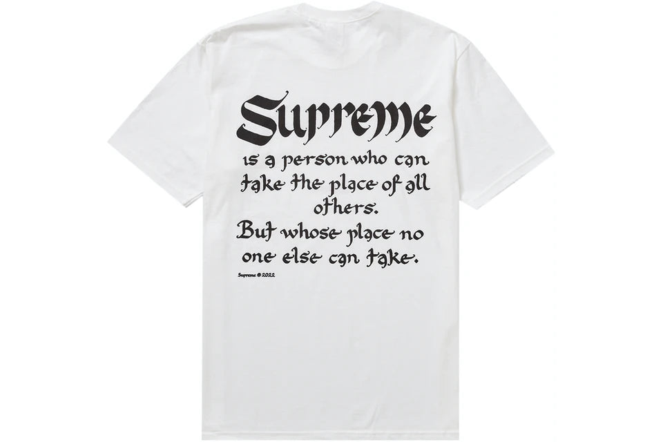 Supreme Person Tee White (Medium)