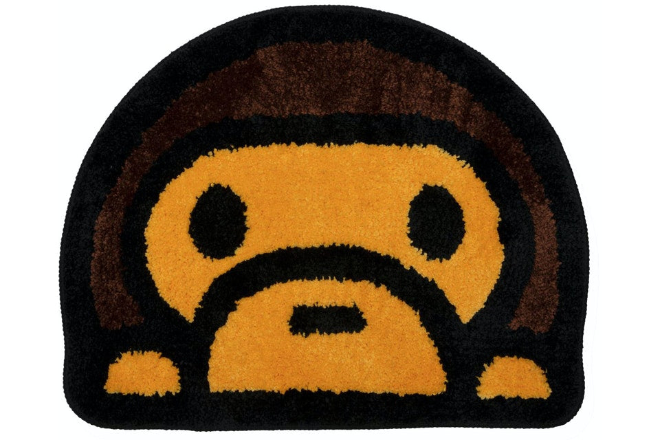 Bape Brown and Orange Baby Milo Mat