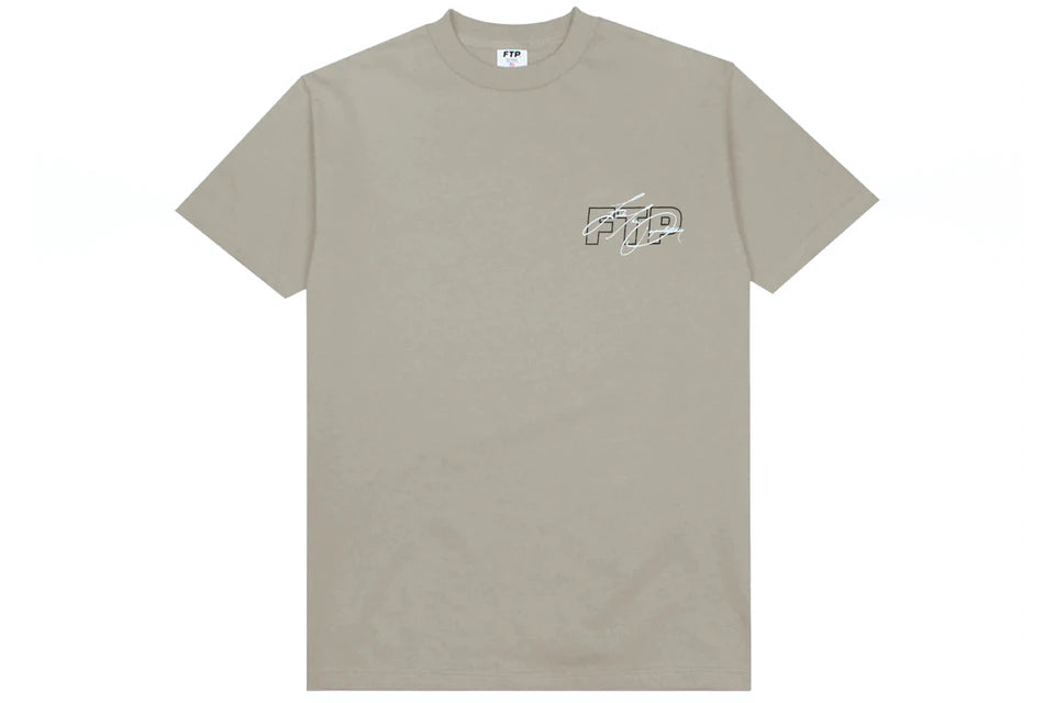 FTP Khaki Signature Logo Tee (Large)