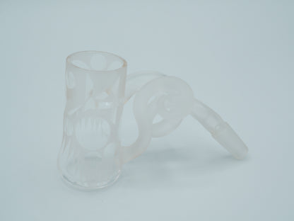 LAHighLife Quartz Sandblasted Clear Flat-Bottom