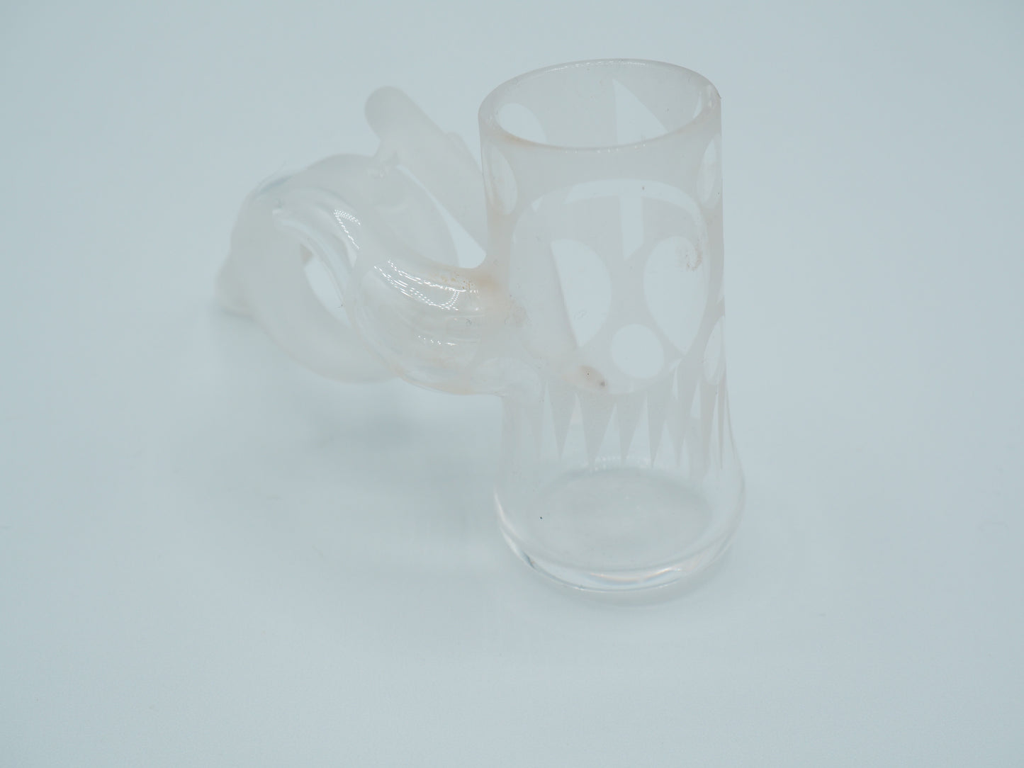 LAHighLife Quartz Sandblasted Clear Flat-Bottom