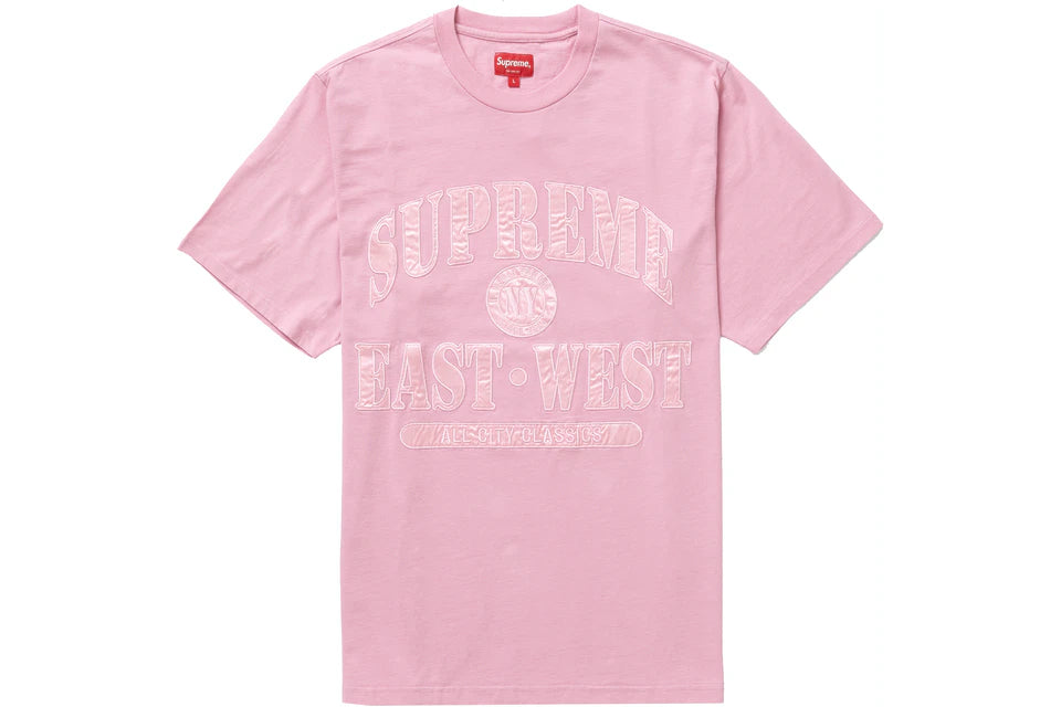 Supreme Pink East/West Tee (Medium)