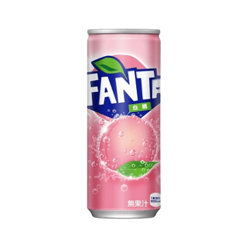 Fanta White Peach Japan