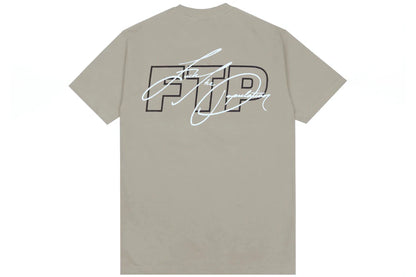 FTP Khaki Signature Logo Tee (Large)