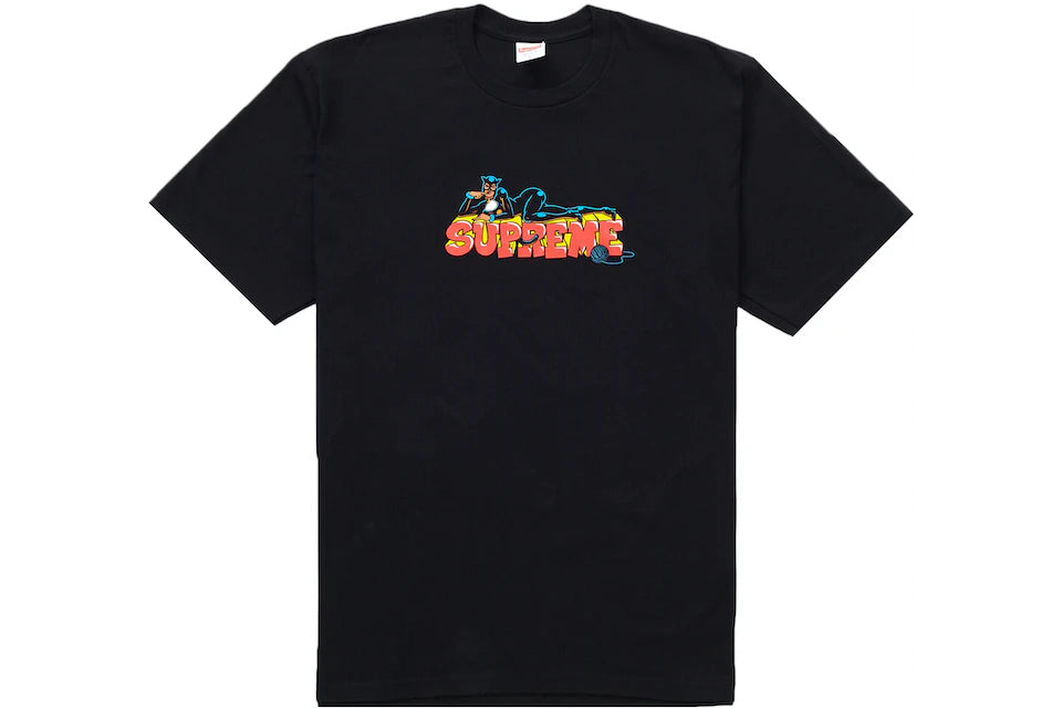 Supreme Black Catwoman Tee (Medium)