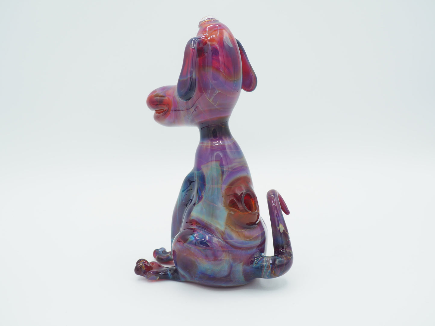 Rush Glass Purple Amber Dog