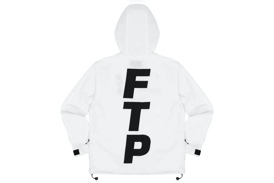 FTP White Vertical Logo Anorak (Large)