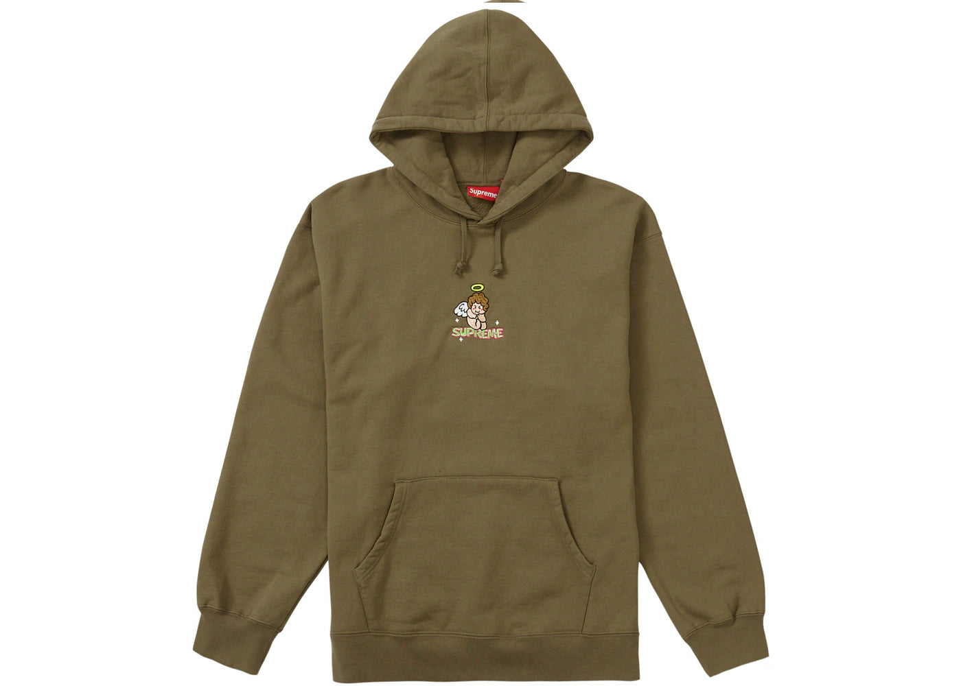 Supreme Brown Angel Hoodie (Medium)